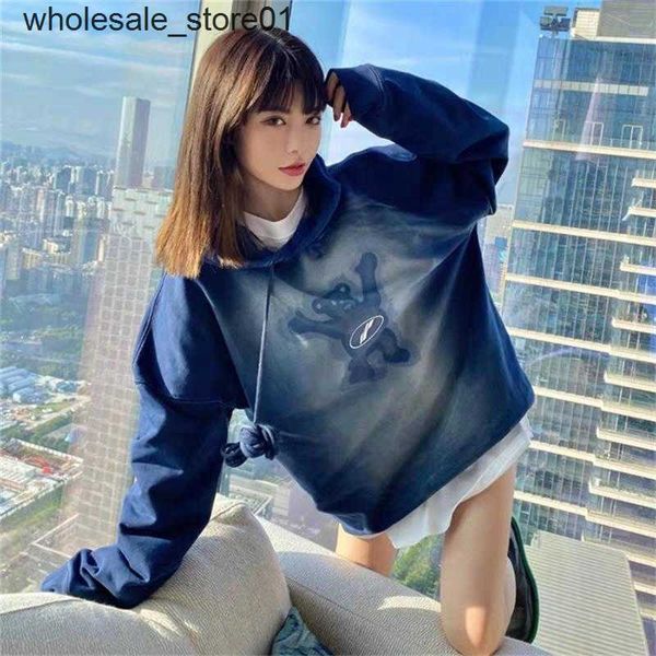 new men's hoodies designer sweatshirts we11done tie dyed little bear hoodie women's korean loose relaxed men's hoodie, Black
new men's hoodies designer sweatshirts we11done tie dyed little bear hoodie women's korean loose relaxed men's hoodie, Black