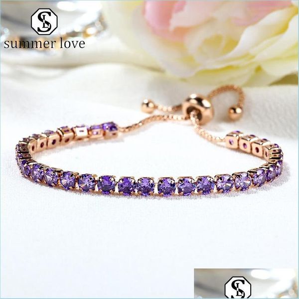 link chain fashion cubic zirconia tennis bracelet for women men colorf round crystal adjustable charm cz bridesmaid wedding jewelry dhwjf, Black
link chain fashion cubic zirconia tennis bracelet for women men colorf round crystal adjustable charm cz bridesmaid wedding jewelry dhwjf, Black