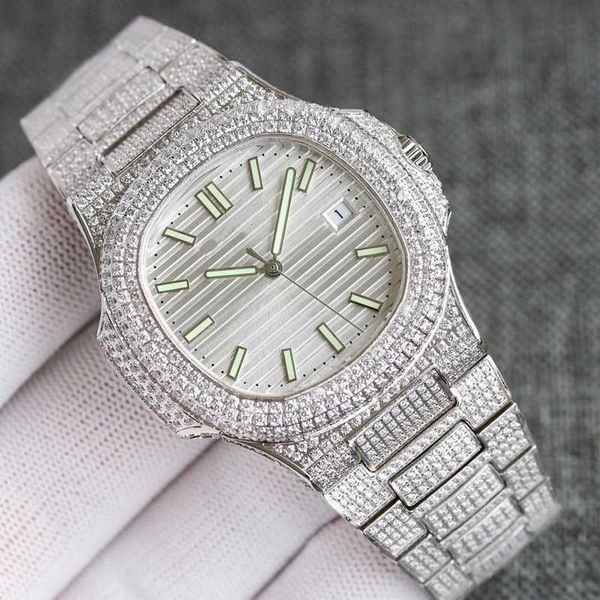 2023wristwatches diamond watch casual mens watch automatic mechanical wristwatch 40mm stainls steel strap sapphire life waterproof mo, Slivery;brown
2023wristwatches diamond watch casual mens watch automatic mechanical wristwatch 40mm stainls steel strap sapphire life waterproof mo, Slivery;brown