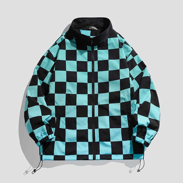 men's jackets men autumn jacket men 2022 new korean fashion jacket oversized windbreaker coat casual loose windproof plaid jacket for m, Black;brown
men's jackets men autumn jacket men 2022 new korean fashion jacket oversized windbreaker coat casual loose windproof plaid jacket for m, Black;brown