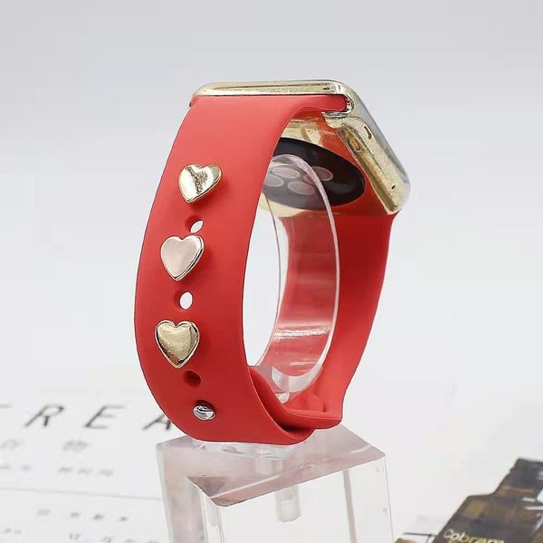 fashion charms watch band accessories decorative rings loops rhinestone bling accessory for apple silicone band, Silver
fashion charms watch band accessories decorative rings loops rhinestone bling accessory for apple silicone band, Silver