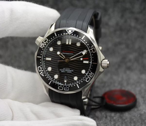42mm automatic mechanical outdoor sports mens watches black blue dial black rubber band rotatable bezel transparent case waterproof, Slivery;brown
42mm automatic mechanical outdoor sports mens watches black blue dial black rubber band rotatable bezel transparent case waterproof, Slivery;brown
