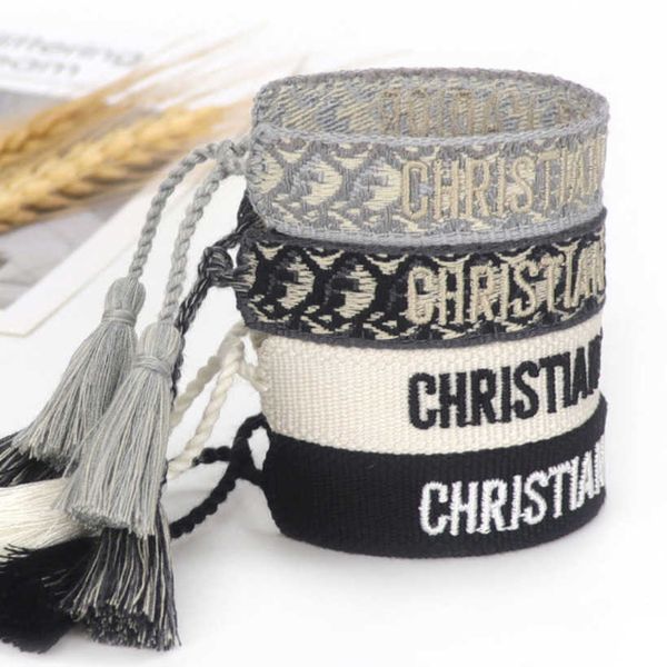 women's fashion luxury bracelets d brand designer bangle embroidered braided bracelet wedding bohemian letter hand rope trinket men gir, Golden;silver
women's fashion luxury bracelets d brand designer bangle embroidered braided bracelet wedding bohemian letter hand rope trinket men gir, Golden;silver