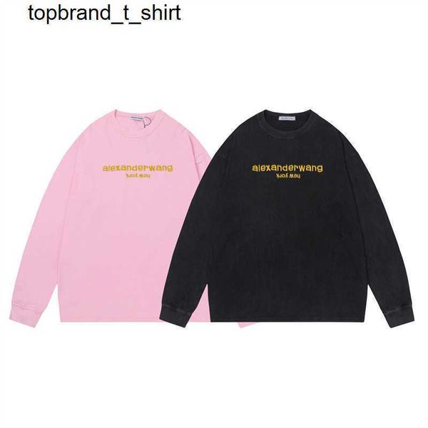 men's hoodies sweatshirts designer alexanders spring letter embroidery fashion brand sweater women's wangs crew neck loose long sl, Black
men's hoodies sweatshirts designer alexanders spring letter embroidery fashion brand sweater women's wangs crew neck loose long sl, Black