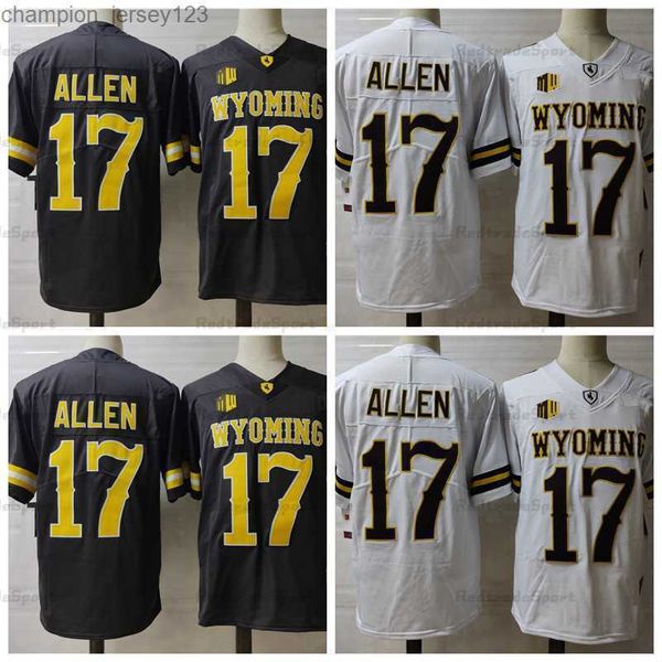 american college football wear ncaa wyoming 17 josh allen jerseys mens brown white stitched shirts, Black
american college football wear ncaa wyoming 17 josh allen jerseys mens brown white stitched shirts, Black