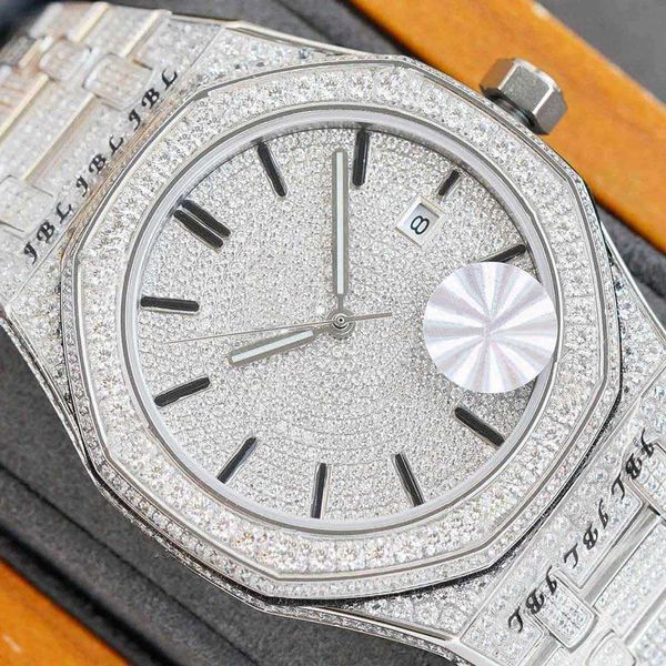 2023wristwatches handmade diamond mens watch automatic mechanical watch sapphire with diamond-studded steel 40mm montre de luxe busins wrist, Slivery;brown
2023wristwatches handmade diamond mens watch automatic mechanical watch sapphire with diamond-studded steel 40mm montre de luxe busins wrist, Slivery;brown