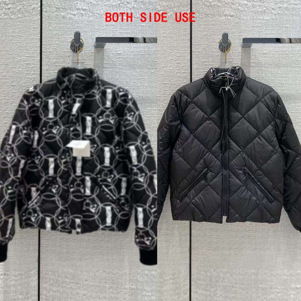womens designer down jacket both side use coats winter outdoor warmth jackets luxury long sleeves warm fashion street cotton coat stand coll, Black
womens designer down jacket both side use coats winter outdoor warmth jackets luxury long sleeves warm fashion street cotton coat stand coll, Black