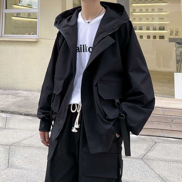 men's jackets bomber jacket for men spring autumn streetwear black hooded waterproof windbreaker 2022 men streetwear jackets and coats, Black;brown
men's jackets bomber jacket for men spring autumn streetwear black hooded waterproof windbreaker 2022 men streetwear jackets and coats, Black;brown