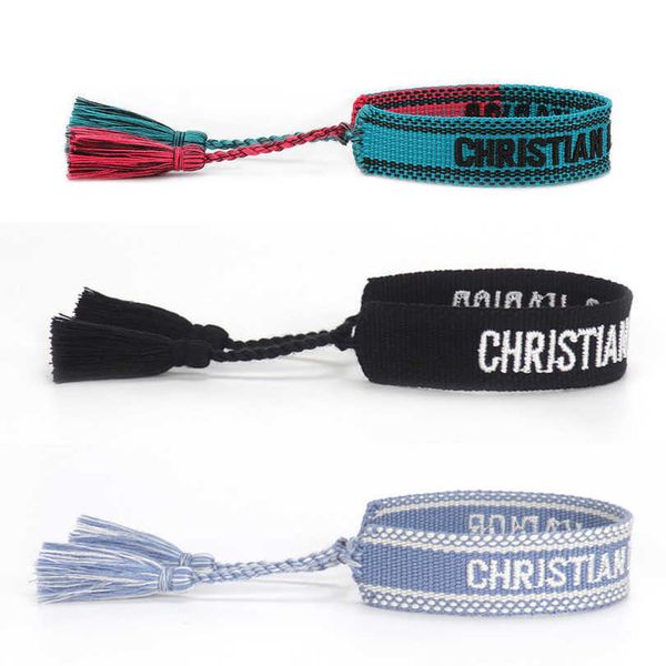 women's fashion luxury bracelets d brand designer bangle embroidered braided bracelet wedding bohemian letter hand rope trinket men gir, Golden;silver
women's fashion luxury bracelets d brand designer bangle embroidered braided bracelet wedding bohemian letter hand rope trinket men gir, Golden;silver