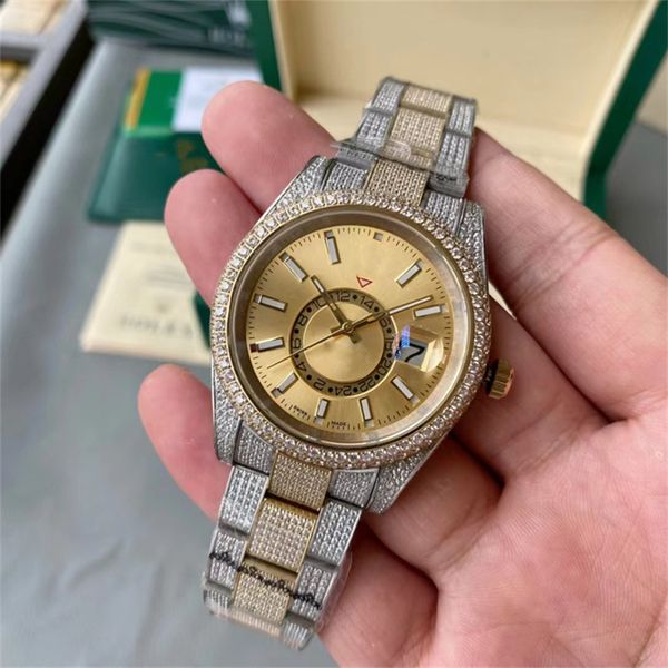 diamond watch mens watch mechanical movement watches sapphire anti-scratch lens fine steel watchcase watchband waterproof 50 meters 006, Slivery;brown
diamond watch mens watch mechanical movement watches sapphire anti-scratch lens fine steel watchcase watchband waterproof 50 meters 006, Slivery;brown