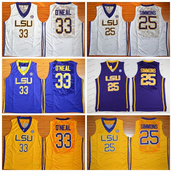 ncaa 33 shaquille oneal basketball jersey lsu tigers 25 ben yellow white high school college mens jerseys stitched, Black
ncaa 33 shaquille oneal basketball jersey lsu tigers 25 ben yellow white high school college mens jerseys stitched, Black