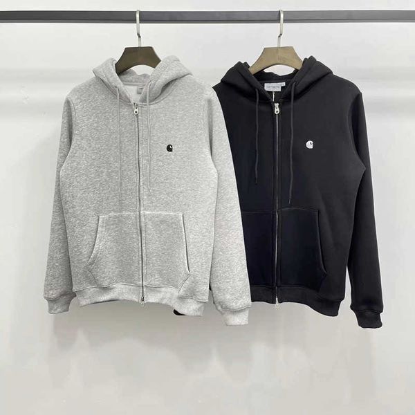 designer hoodie mens hooded sweater carhart zipper jacket loose casual hoody men women cardigan coats, Black
designer hoodie mens hooded sweater carhart zipper jacket loose casual hoody men women cardigan coats, Black
