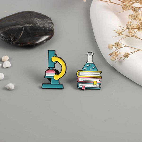 fashionable experimental books experimental equipment modeling badges microscopes chemical experimental bottles simple brooches, Gray
fashionable experimental books experimental equipment modeling badges microscopes chemical experimental bottles simple brooches, Gray