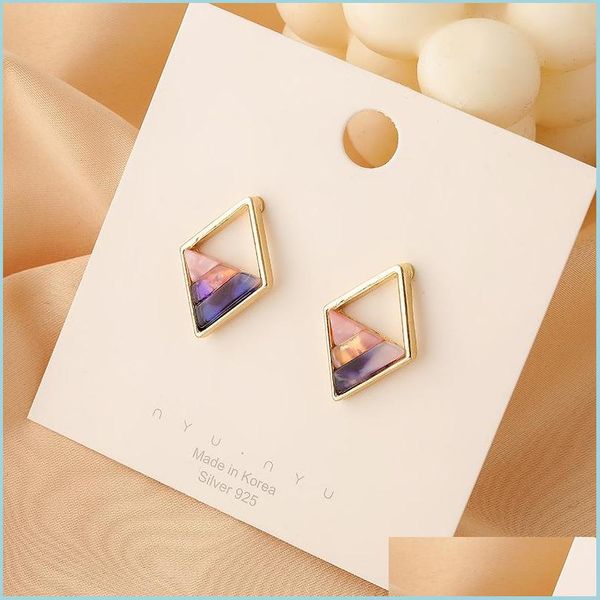 dangle chandelier contracted lozenge color contrast dangle earrings female fashion lady geometric hollow out the triangle stud earri dh9j4, Silver
dangle chandelier contracted lozenge color contrast dangle earrings female fashion lady geometric hollow out the triangle stud earri dh9j4, Silver