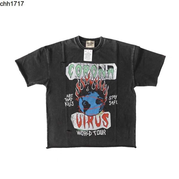 sogd galleryes depts vintage hole flame earth print crew neck loose vintage short sleeve t-shirt, White;black
sogd galleryes depts vintage hole flame earth print crew neck loose vintage short sleeve t-shirt, White;black