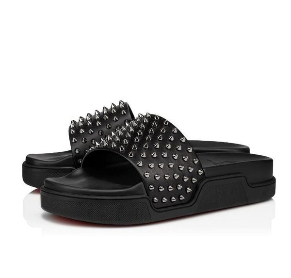 2022 women sandals summer boy slides pool fun flats red botto sandal flip flops with spikes man beach sandals popular men's slippery sa, Black
2022 women sandals summer boy slides pool fun flats red botto sandal flip flops with spikes man beach sandals popular men's slippery sa, Black