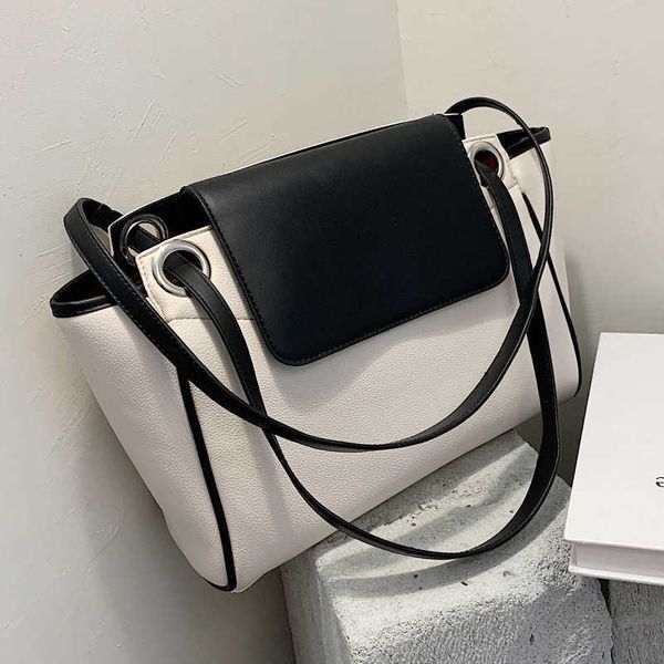 evening bag new contrast color women shoulder 2020 fashion large capacity luxury pu leather 's handbags tote c0308
evening bag new contrast color women shoulder 2020 fashion large capacity luxury pu leather 's handbags tote c0308