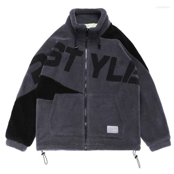 men's jackets hip hop streetwear jacket coat men outwear lambswool winter warm sport teddy oversized college varsity, Black;brown
men's jackets hip hop streetwear jacket coat men outwear lambswool winter warm sport teddy oversized college varsity, Black;brown