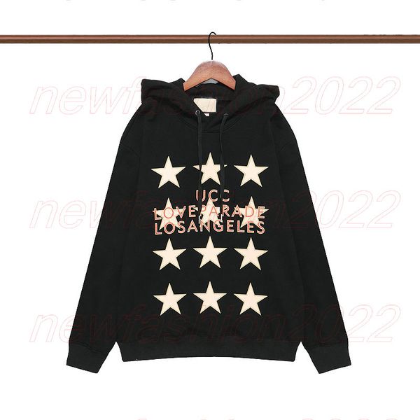 2023 cotton jersey sweatshirt print g love parade los angeles with stars hooded sweatshirt men women hoodie long sleeve pullover solid coupl, Black
2023 cotton jersey sweatshirt print g love parade los angeles with stars hooded sweatshirt men women hoodie long sleeve pullover solid coupl, Black