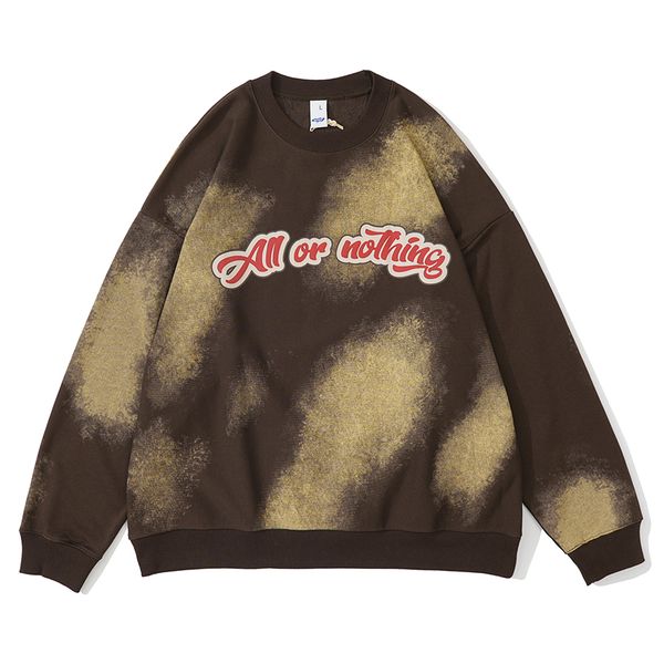 tie dye sweatshirts vintage hip hop printed hoodie for men women superior trend fleece hoode pullovers, Black
tie dye sweatshirts vintage hip hop printed hoodie for men women superior trend fleece hoode pullovers, Black