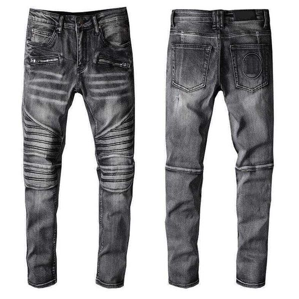 men's jeans trendy designer fashion fit distressed ripped biker denim men design hip hop women jogger pants high quality, Blue
men's jeans trendy designer fashion fit distressed ripped biker denim men design hip hop women jogger pants high quality, Blue