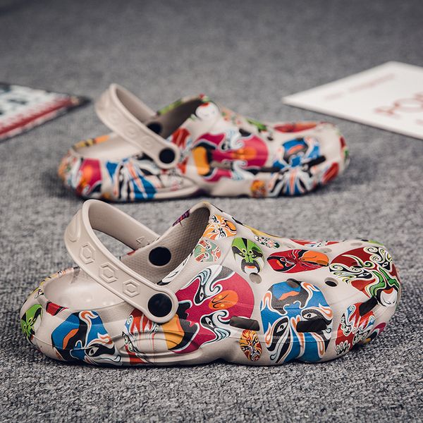trendy slippers sandals beach slippers letter graffiti fashion casual comfortable non-slip hole slippers men's indoor and outdooreur40-, Black
trendy slippers sandals beach slippers letter graffiti fashion casual comfortable non-slip hole slippers men's indoor and outdooreur40-, Black