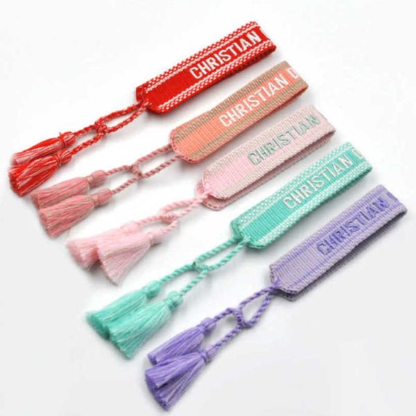 bracelets women's fashion luxury brand d designer bangle jewelry female embroidery woven bracelet bohemian creative tassel men's g, Golden;silver
bracelets women's fashion luxury brand d designer bangle jewelry female embroidery woven bracelet bohemian creative tassel men's g, Golden;silver