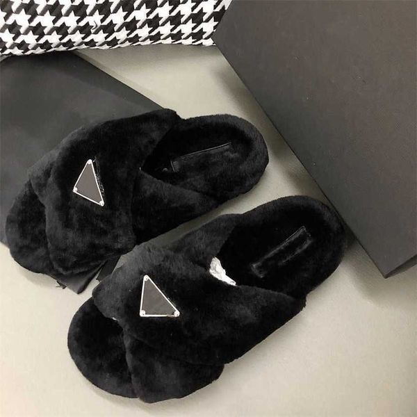 designer criss-cross winter warm slipper womens black white fur furry sandals triangle logo fleece soft slide women slippers shearling cross
designer criss-cross winter warm slipper womens black white fur furry sandals triangle logo fleece soft slide women slippers shearling cross