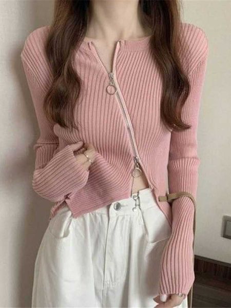 women's sweaters korean fashion irregular vest women streetwear girls cropped sweater zipper design slim long sleeves candy colors scho, White;black
women's sweaters korean fashion irregular vest women streetwear girls cropped sweater zipper design slim long sleeves candy colors scho, White;black