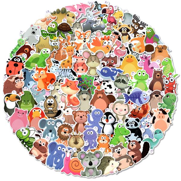 100pcs cute animal stickers for kids teens vinyl waterproof sticker for lapbumper skateboard water bottles computer phone bp-630
100pcs cute animal stickers for kids teens vinyl waterproof sticker for lapbumper skateboard water bottles computer phone bp-630
