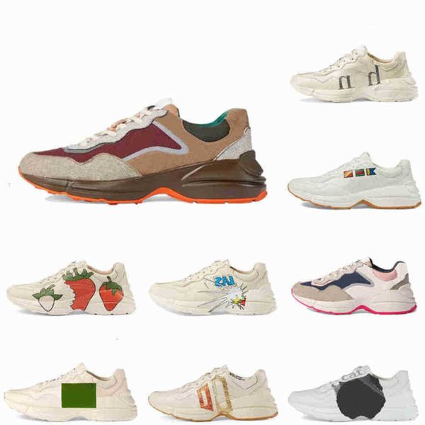designer shoes rhyton sneakers beige men trainers vintage luxury chaussures ladies shoe designers sneaker with box size 35-46 dgri, Black
designer shoes rhyton sneakers beige men trainers vintage luxury chaussures ladies shoe designers sneaker with box size 35-46 dgri, Black