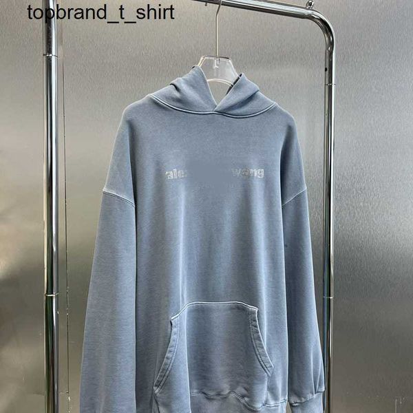 men's hoodies designwer sweatshirts alexanders autumn was wash blue lettering wangs drill fleece hoodie loose sweater hoodie, Black
men's hoodies designwer sweatshirts alexanders autumn was wash blue lettering wangs drill fleece hoodie loose sweater hoodie, Black