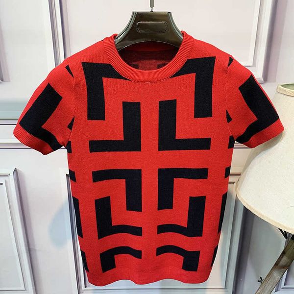 men's sweaters 2022 spring new short sleeve knitwear t shirt jacquard pattern slim korean style crew ne tee g221018, White;black
men's sweaters 2022 spring new short sleeve knitwear t shirt jacquard pattern slim korean style crew ne tee g221018, White;black
