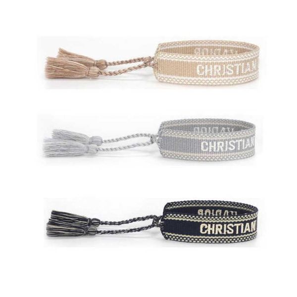 women's fashion luxury bracelets d brand bangle jewelry designer handmade braided embroidered bracelet girl woven men's fabric tas, Golden;silver
women's fashion luxury bracelets d brand bangle jewelry designer handmade braided embroidered bracelet girl woven men's fabric tas, Golden;silver