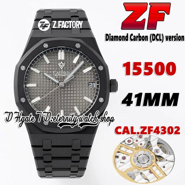 zf v2 zff15500 mens watch cal.4302 zf4302 automatic ultra thin 10.4mm dlc coated case gray texture dial ss stainless steel bracelet 2022 sup, Slivery;brown
zf v2 zff15500 mens watch cal.4302 zf4302 automatic ultra thin 10.4mm dlc coated case gray texture dial ss stainless steel bracelet 2022 sup, Slivery;brown