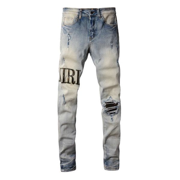 man 2023 amirs new arrivals mens luxury designer denim jeans holes trousers jean coolguy biker pants clothing #878 ohvk ohvk bn14, Blue
man 2023 amirs new arrivals mens luxury designer denim jeans holes trousers jean coolguy biker pants clothing #878 ohvk ohvk bn14, Blue