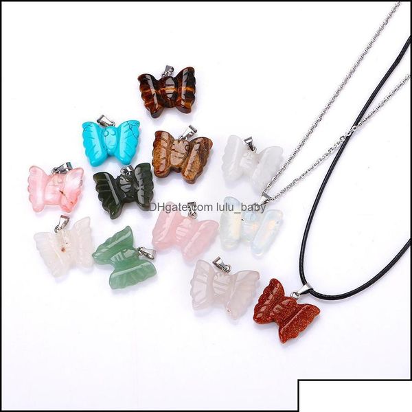 pendant necklaces pendant necklaces pendants jewelry natural stone carved butterfly necklace opal tigers eye quartz crystal chakra r dhcye, Silver
pendant necklaces pendant necklaces pendants jewelry natural stone carved butterfly necklace opal tigers eye quartz crystal chakra r dhcye, Silver
