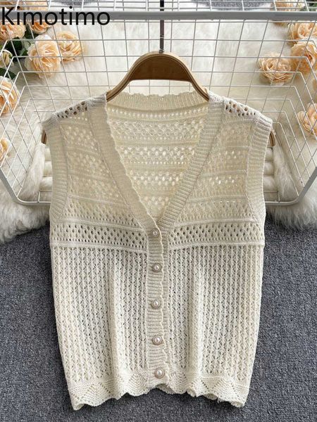 women's sweaters kimotimo sleeveless knitted vest women summer vneck crochet flower hollow sweater vests korean chic solid design short, White;black
women's sweaters kimotimo sleeveless knitted vest women summer vneck crochet flower hollow sweater vests korean chic solid design short, White;black