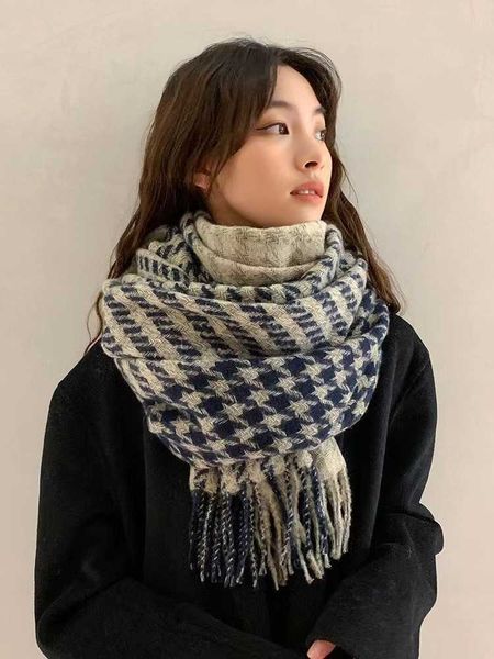 scarves thousand lattice scarf girls autumn and winter 2022 new version versatile student shawl warm bib, Blue;gray
scarves thousand lattice scarf girls autumn and winter 2022 new version versatile student shawl warm bib, Blue;gray