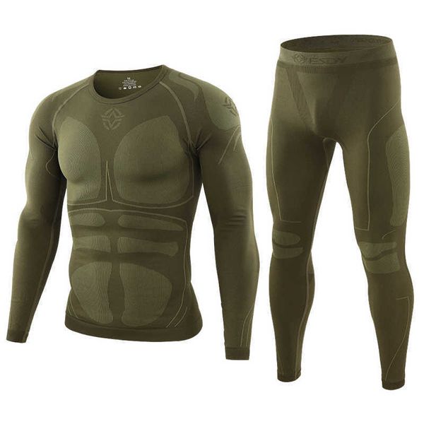 men's sleepwear warm autumn winter long sleeve outdoor thermal underwear set fleece slim fit army tactical hiking military clothes pant, Black;brown
men's sleepwear warm autumn winter long sleeve outdoor thermal underwear set fleece slim fit army tactical hiking military clothes pant, Black;brown