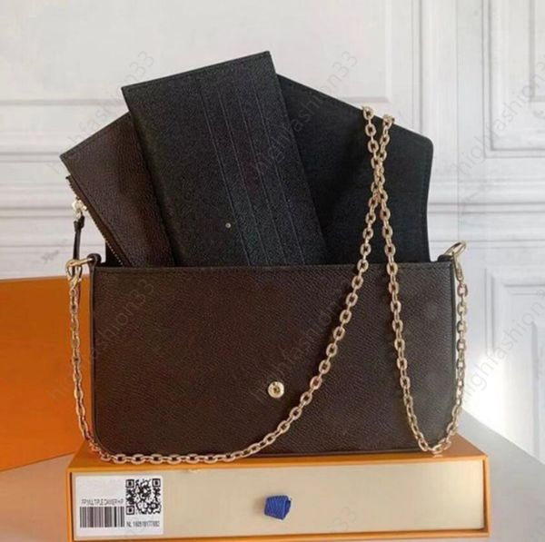 luxurys designers bags 3pcs set bags purse woman fashion crossbody shoulder bag chain tote clutchbag handbags removable multi pochette with
luxurys designers bags 3pcs set bags purse woman fashion crossbody shoulder bag chain tote clutchbag handbags removable multi pochette with