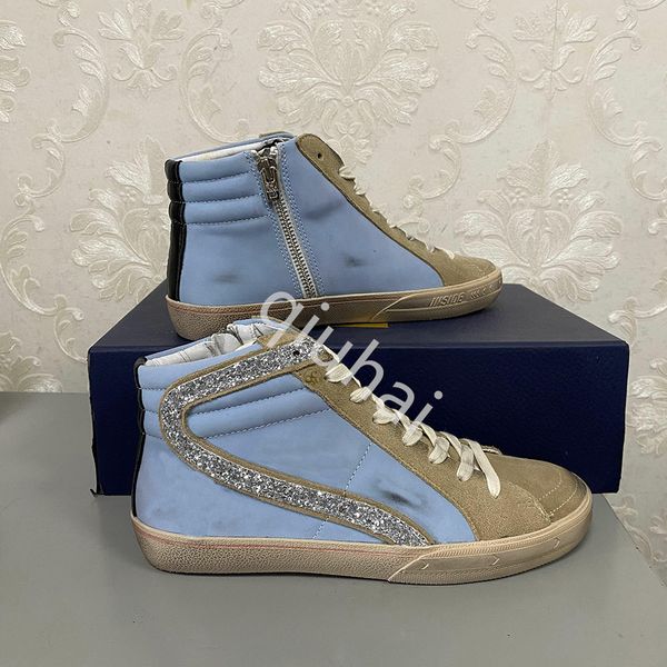 do-old new dirty designer golden shoe italian deluxe brand sneaker with classic leather glitter sparkle man women mid star high style nkzf, Black
do-old new dirty designer golden shoe italian deluxe brand sneaker with classic leather glitter sparkle man women mid star high style nkzf, Black
