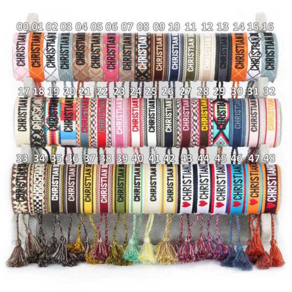 fashion luxury women's bracelets brand bangle d jewelry designer letter hand woven bracelet simple wrist bohemian rope trinket men girl, Black
fashion luxury women's bracelets brand bangle d jewelry designer letter hand woven bracelet simple wrist bohemian rope trinket men girl, Black