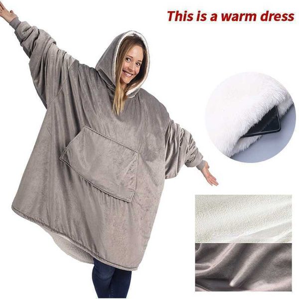 others apparel thick winter adults sofa warm tv blanket wearable outdoor hiking hooded sweatshirt blanket warm hoodie tv blankets with pocke, Black;white
others apparel thick winter adults sofa warm tv blanket wearable outdoor hiking hooded sweatshirt blanket warm hoodie tv blankets with pocke, Black;white
