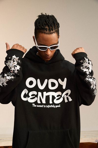 autumn sweatshirts embroidery star printed hoodie for men women superior trend fleece hoode pullovers, Black
autumn sweatshirts embroidery star printed hoodie for men women superior trend fleece hoode pullovers, Black