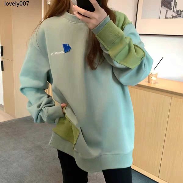 men's hoodies sweatshirts designer new ader autumn patch patching feels like small number lovers loose round neck sweater for men women, Black
men's hoodies sweatshirts designer new ader autumn patch patching feels like small number lovers loose round neck sweater for men women, Black