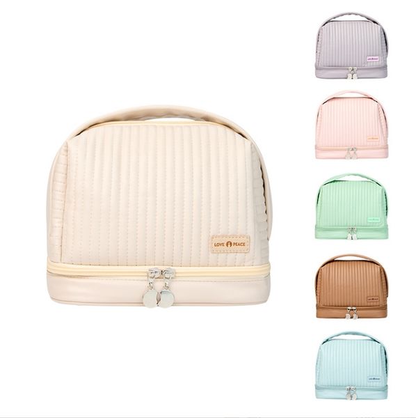 portable cosmetic bag women leather makeup bags multifunction travel waterproof storage case premium quality handbag makeup box
portable cosmetic bag women leather makeup bags multifunction travel waterproof storage case premium quality handbag makeup box