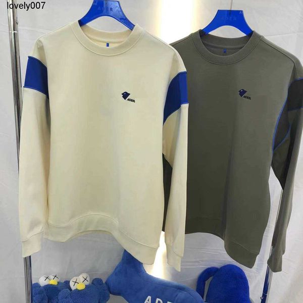 men's hoodies designer sweatshirts ader autumn splice color contrast round neck plush sweater couple korean street fashion brand men�, Black
men's hoodies designer sweatshirts ader autumn splice color contrast round neck plush sweater couple korean street fashion brand men�, Black