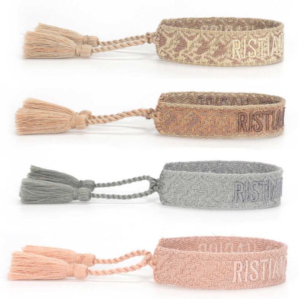 fashion luxury women's bracelets brand d designer bangle jewelry female embroidery woven bracelet bohemian creative tassel men's g, Golden;silver
fashion luxury women's bracelets brand d designer bangle jewelry female embroidery woven bracelet bohemian creative tassel men's g, Golden;silver