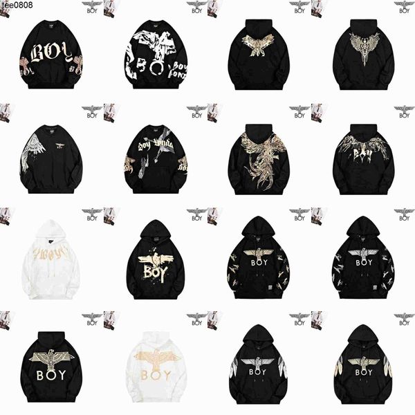 22boy fashion brand hoodies basic gilded embroidery hooded round neck loose men's and women's sweater casual student, Black
22boy fashion brand hoodies basic gilded embroidery hooded round neck loose men's and women's sweater casual student, Black